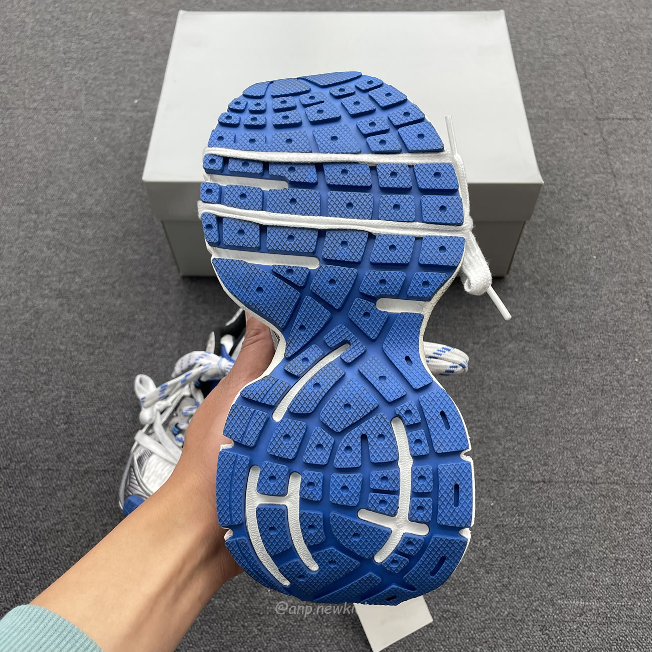 Balenciaga 3xl Trainer Grey White Blue 734731 W3xl7 1214 (13) - www.newkick.vip